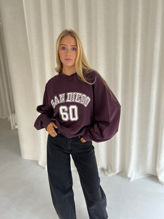 Sweater San Diego - Bordeaux