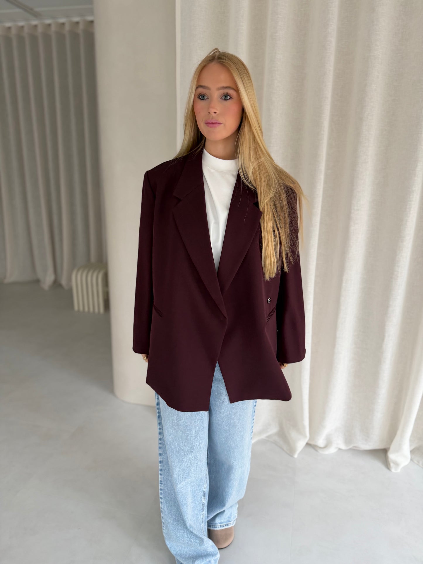 Blazer Luna - Bordeaux