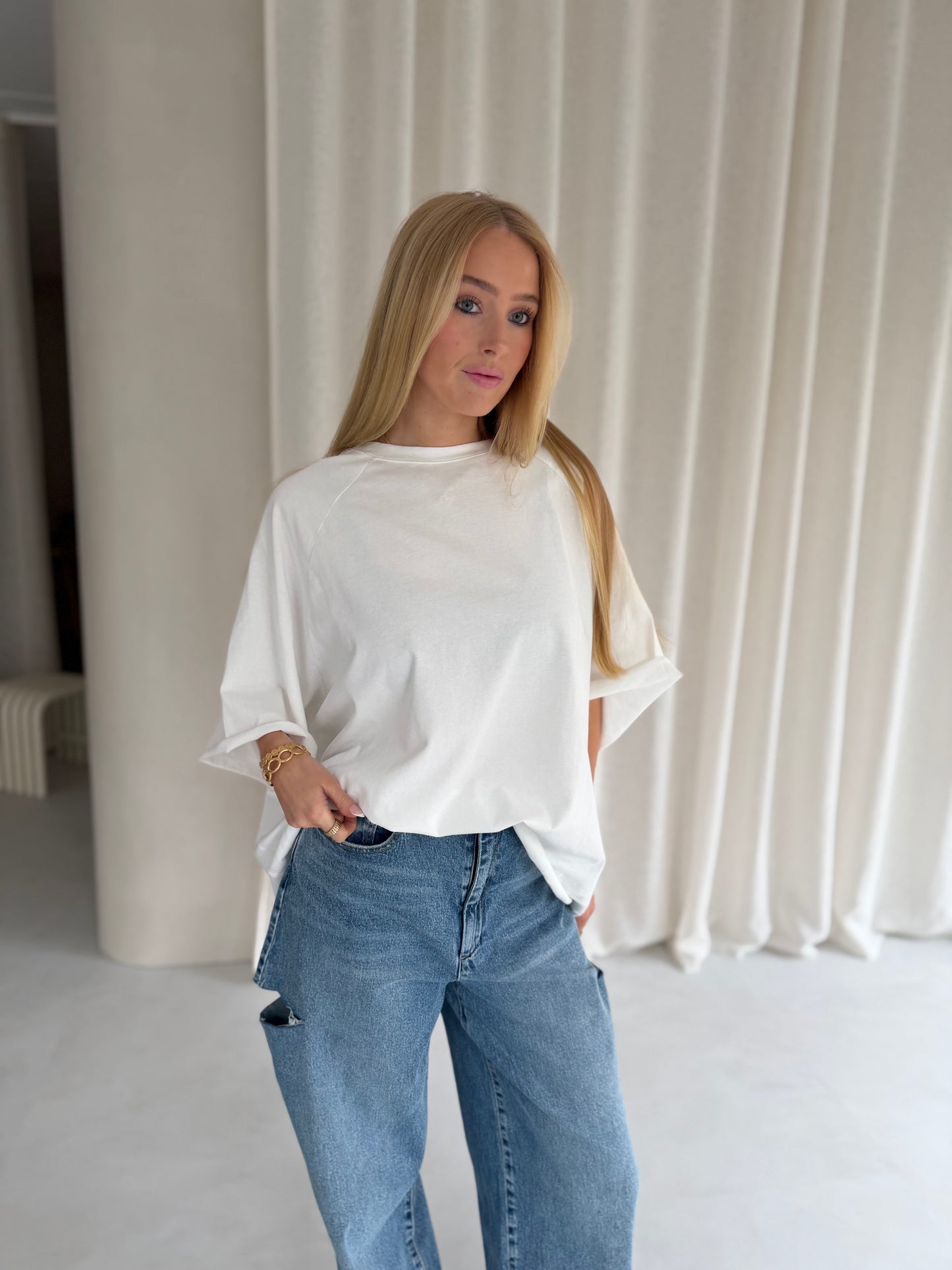 Shirt Oversized - Wit
