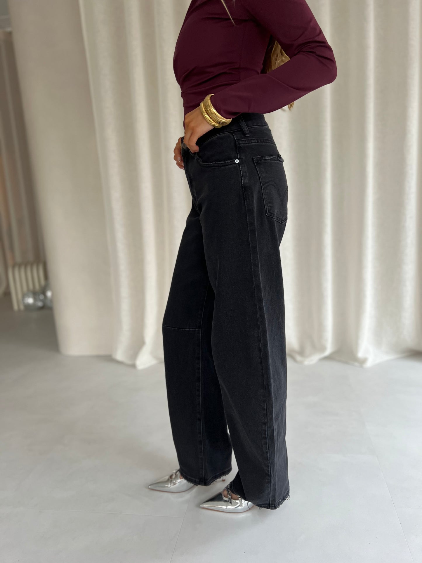 Jeans Balloon - Zwart