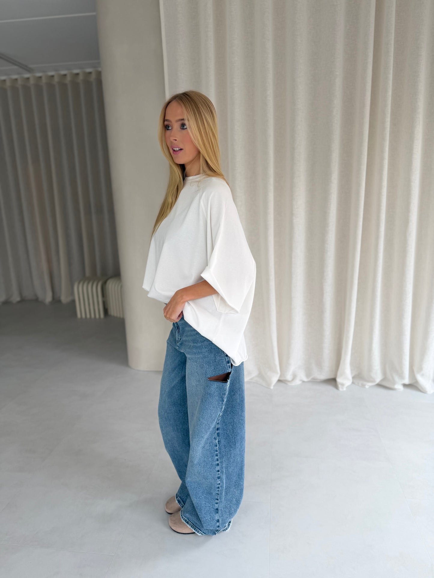 Shirt Oversized - Wit