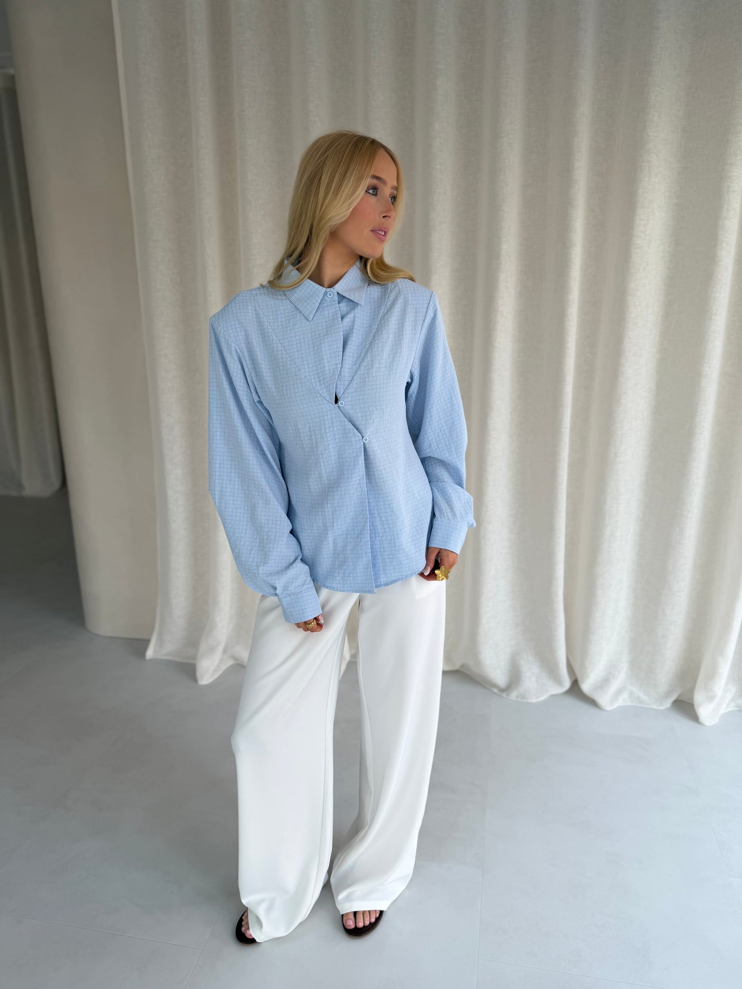 Blouse Lotte - Lichtblauw