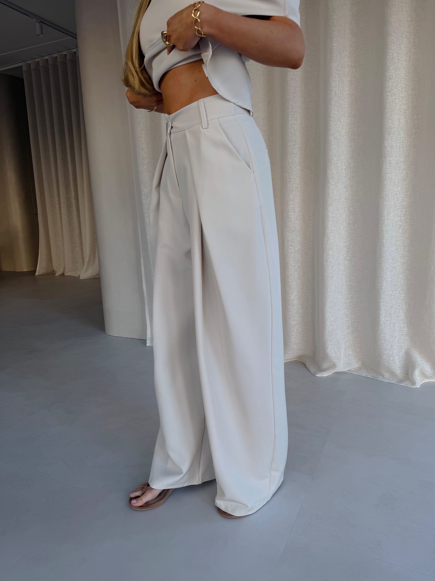 Broek Sofie - crème