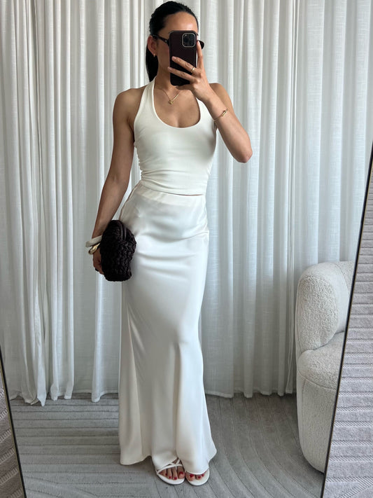 Skirt Satin - Ecru