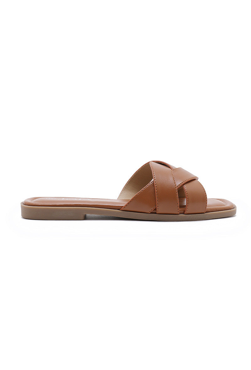 Slipper Fiene - Camel