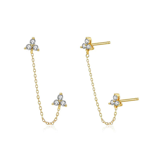 DIAMOND FLOWERS EARSTUD - June 21