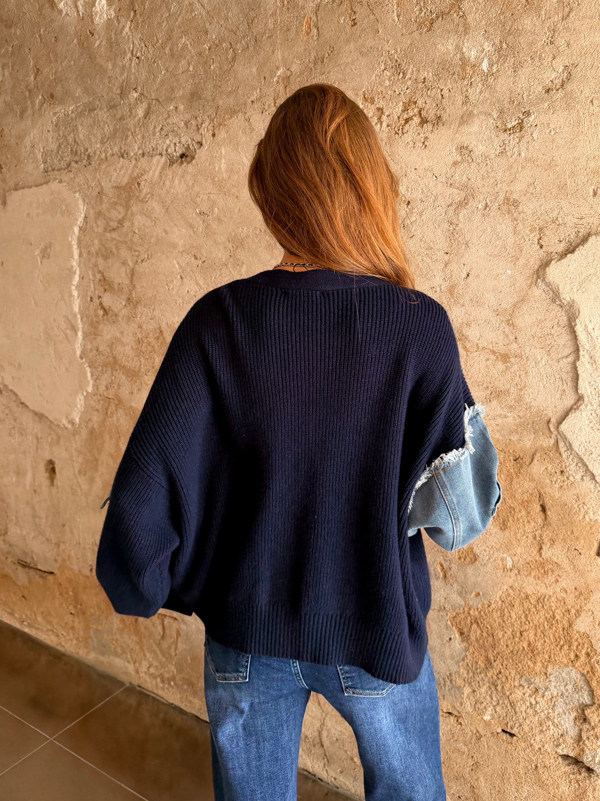 Cardigan - Denim