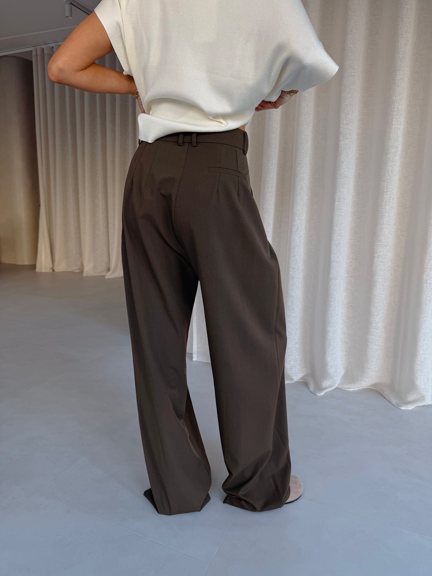 Broek Saar - Khaki