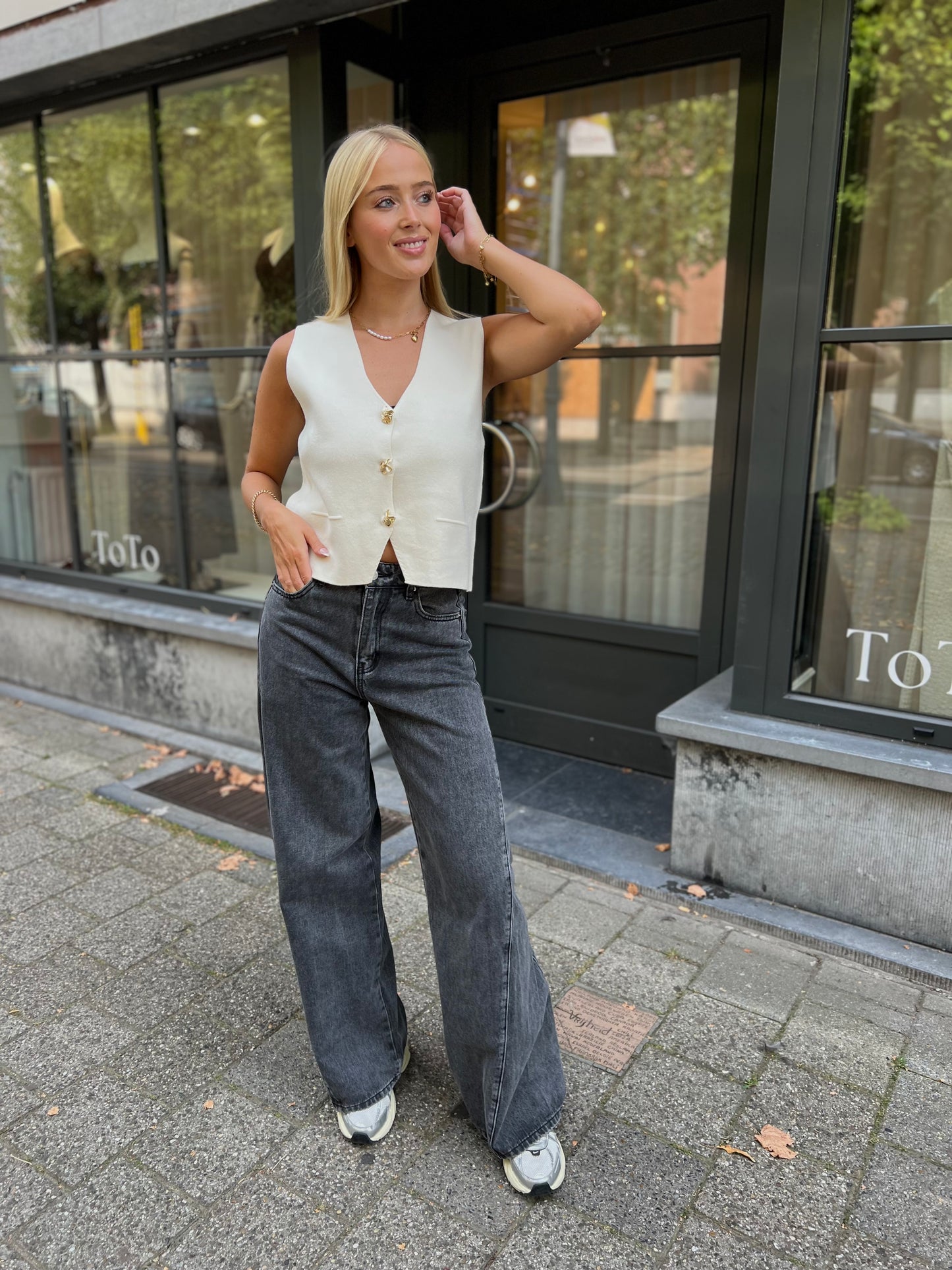 Jeans Leoni - Grijs