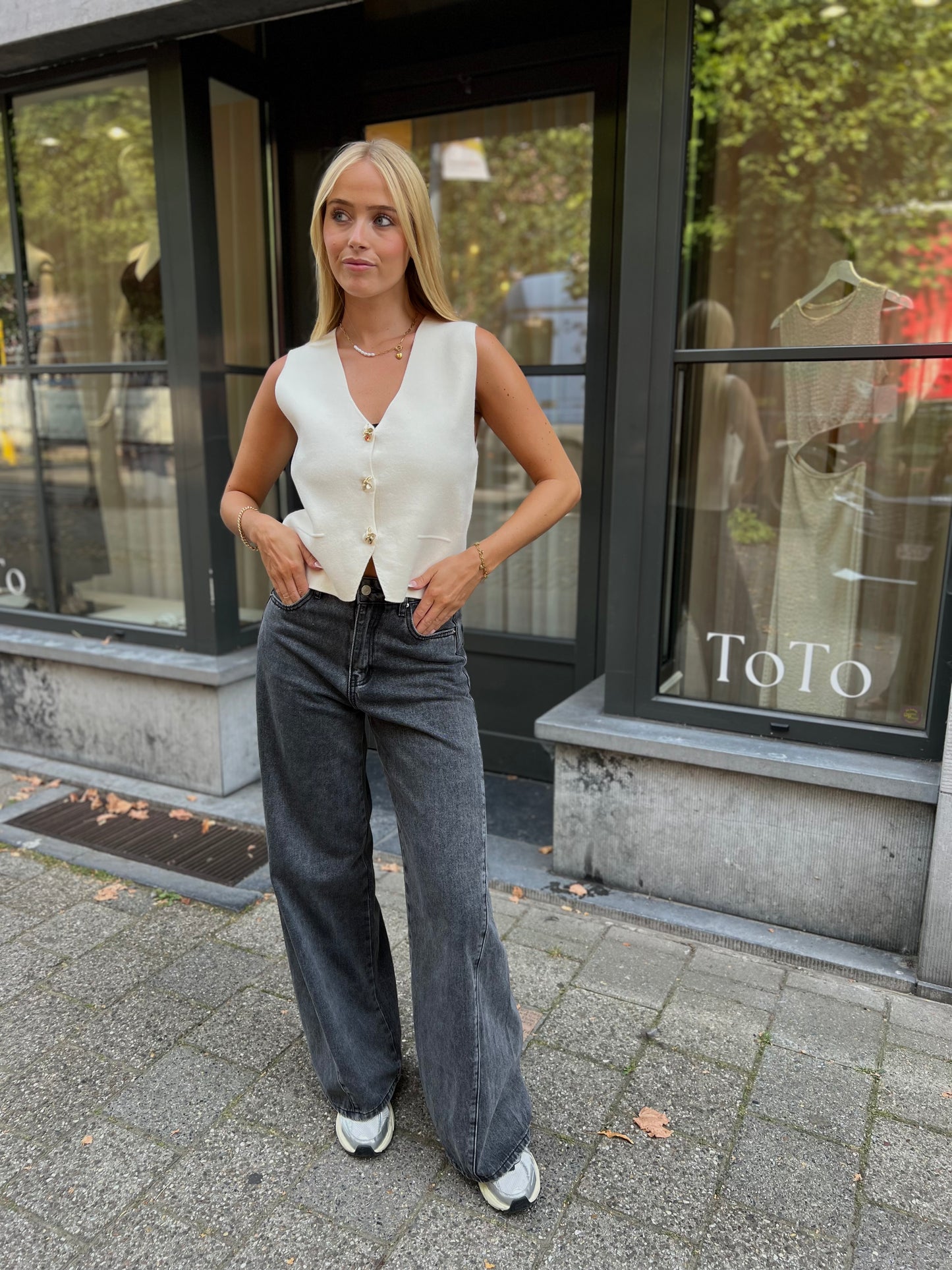 Jeans Leoni - Grijs
