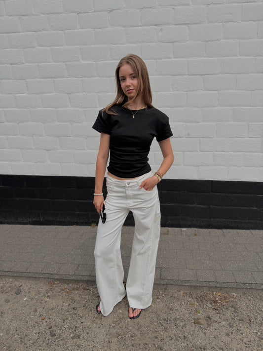 Jeans Wide - Wit