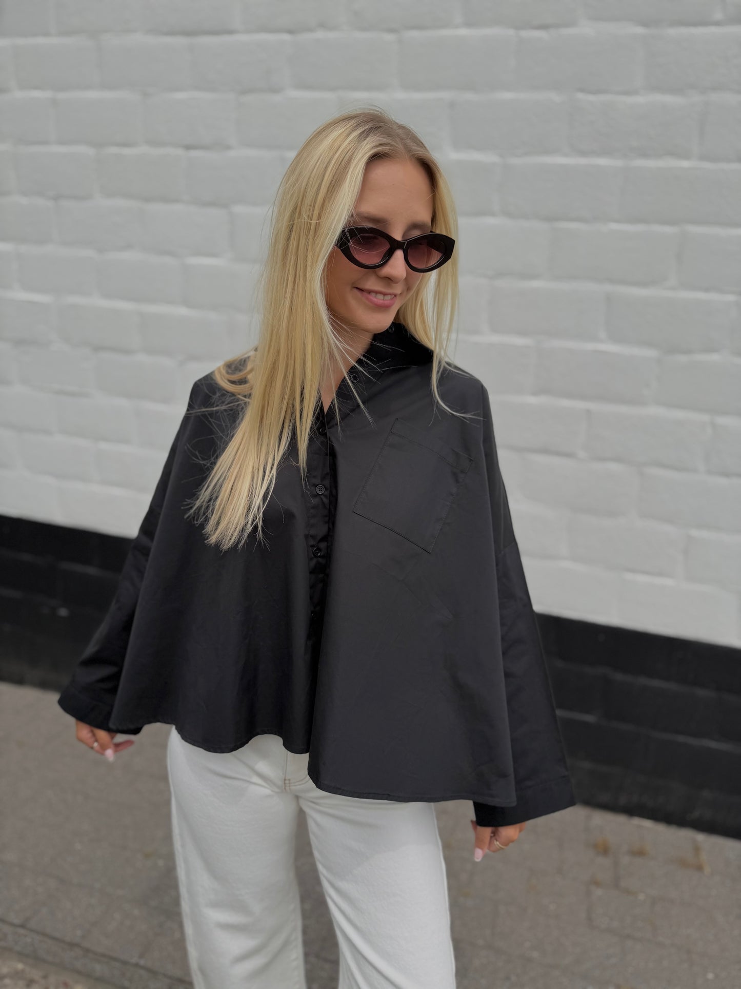 Blouse Emilia - Zwart