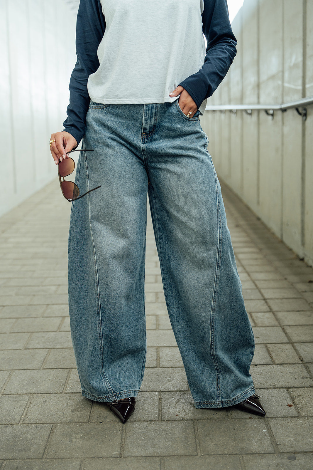 Jeans A3414 - Denim Blue