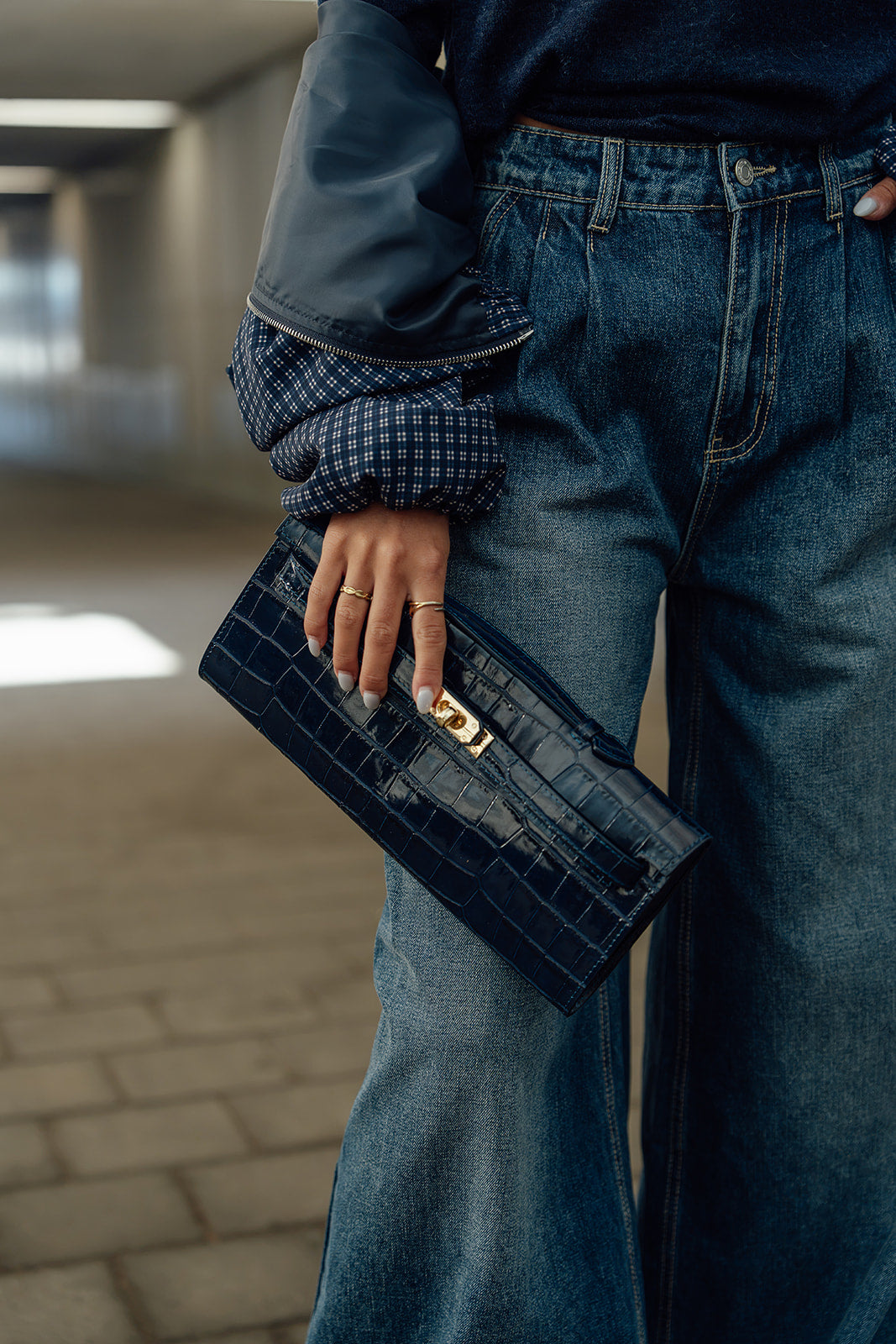 Clutch Palermo - Navy