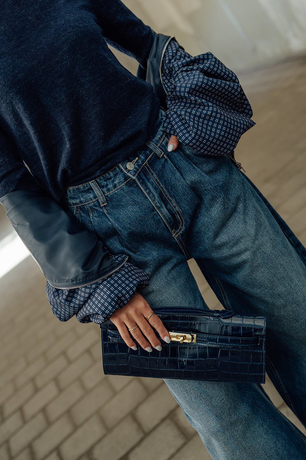Clutch Palermo - Navy