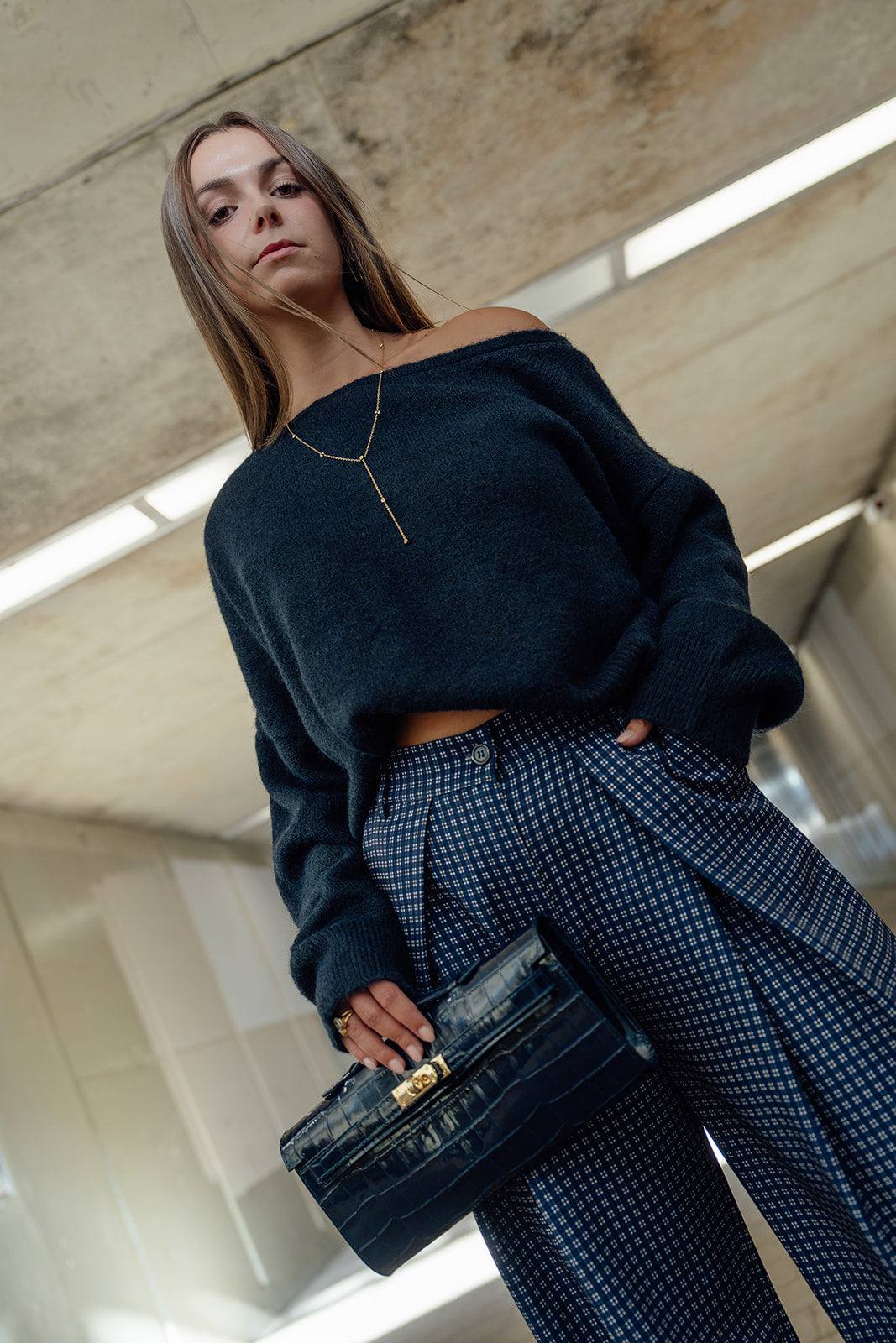 Clutch Palermo - Navy