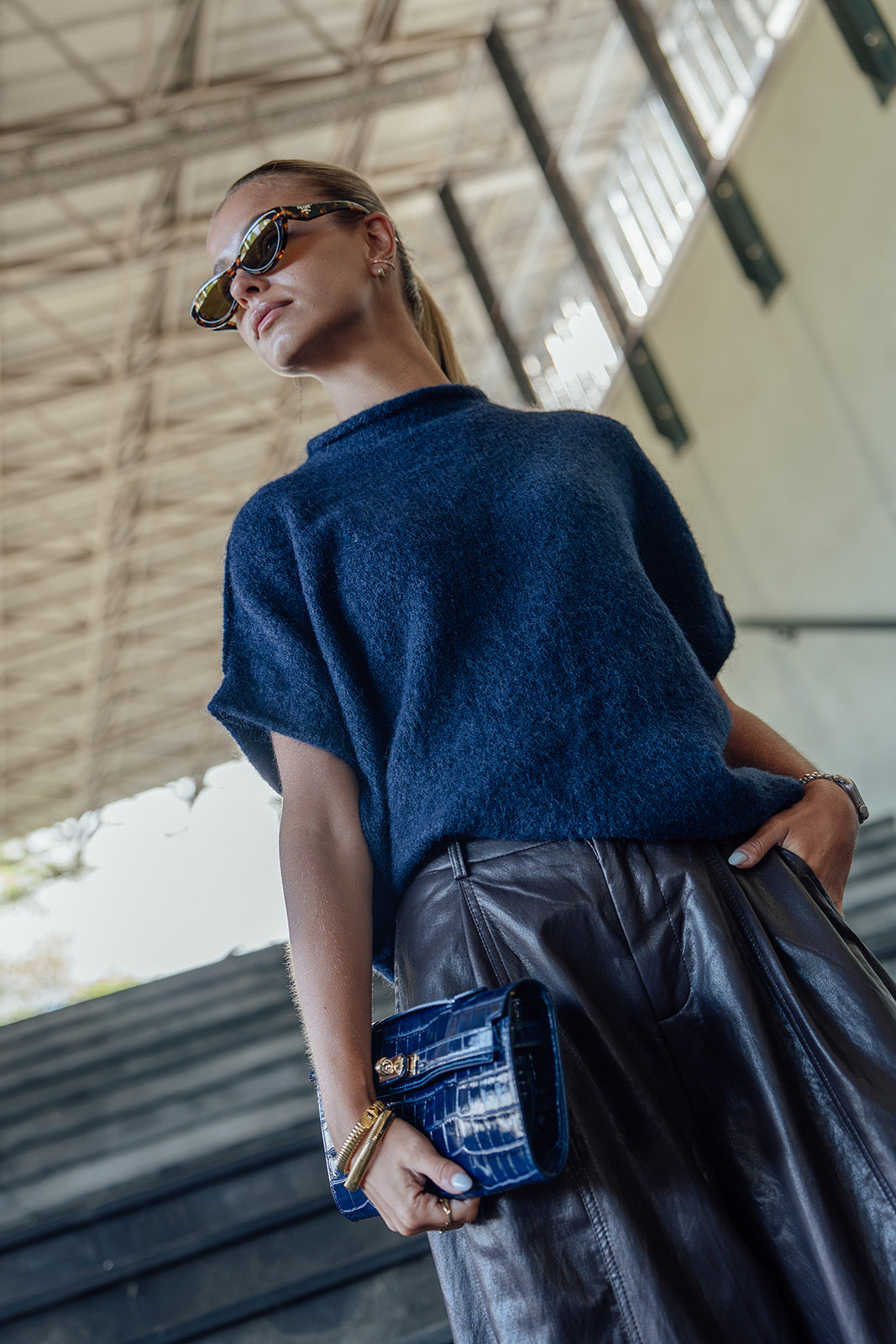 Clutch Palermo - Navy