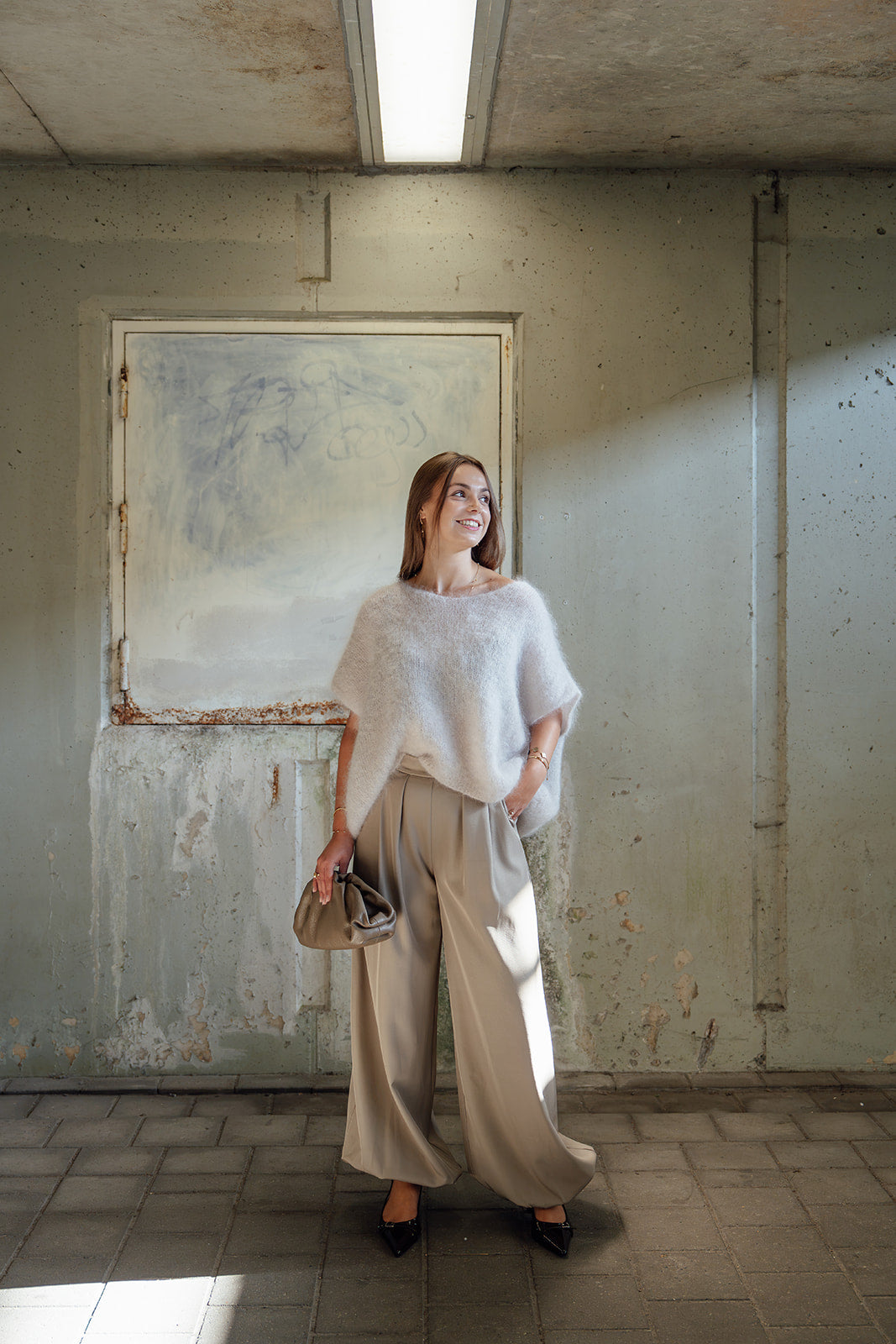 Knit Mohair Lena - Beige