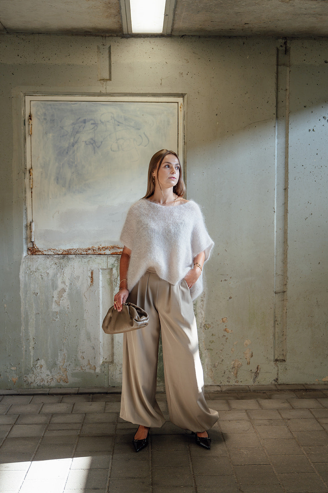 Knit Mohair Lena - Beige