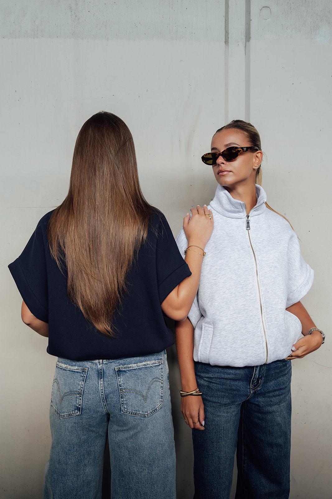Zip Up - Grijs