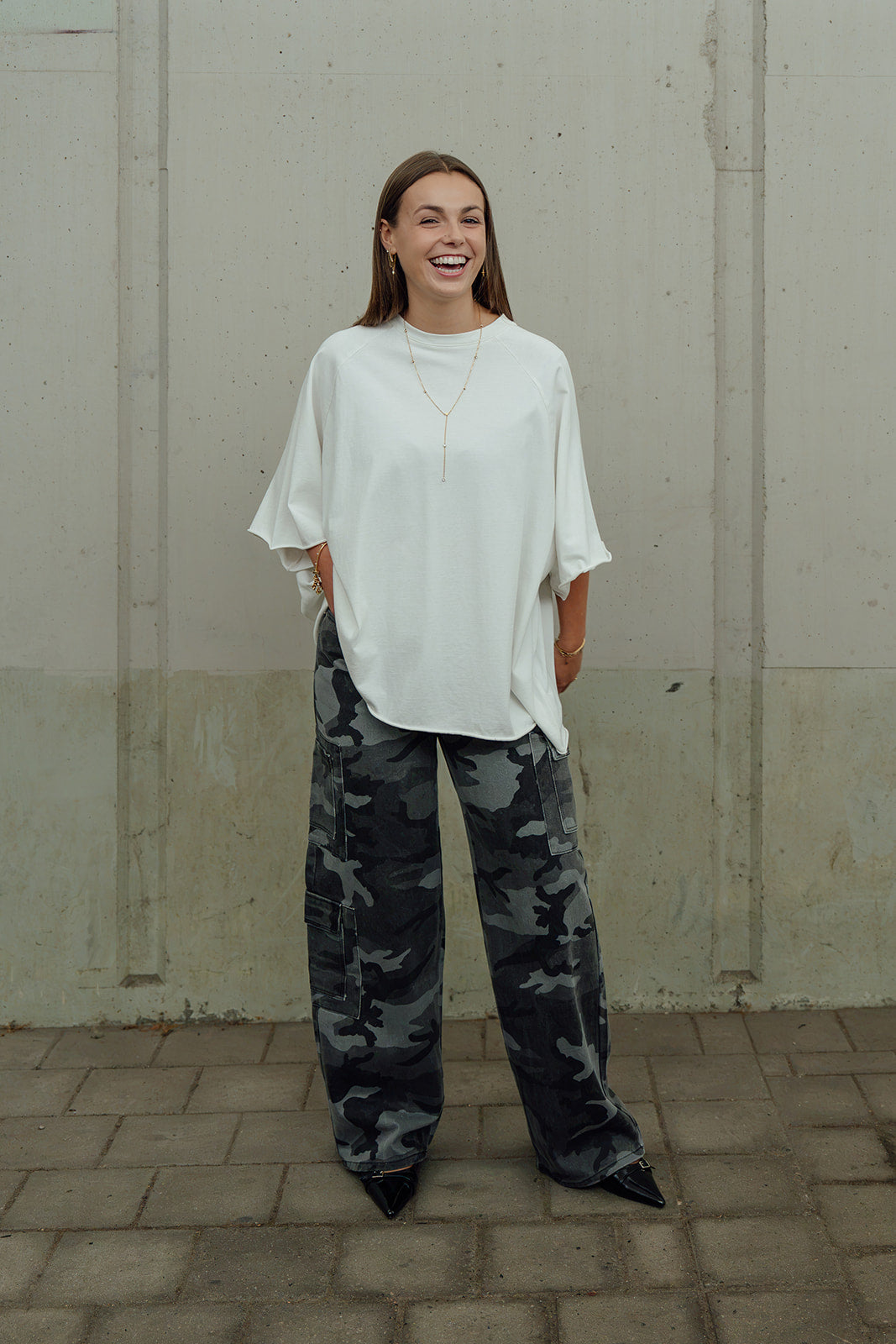 Shirt Oversized - Wit