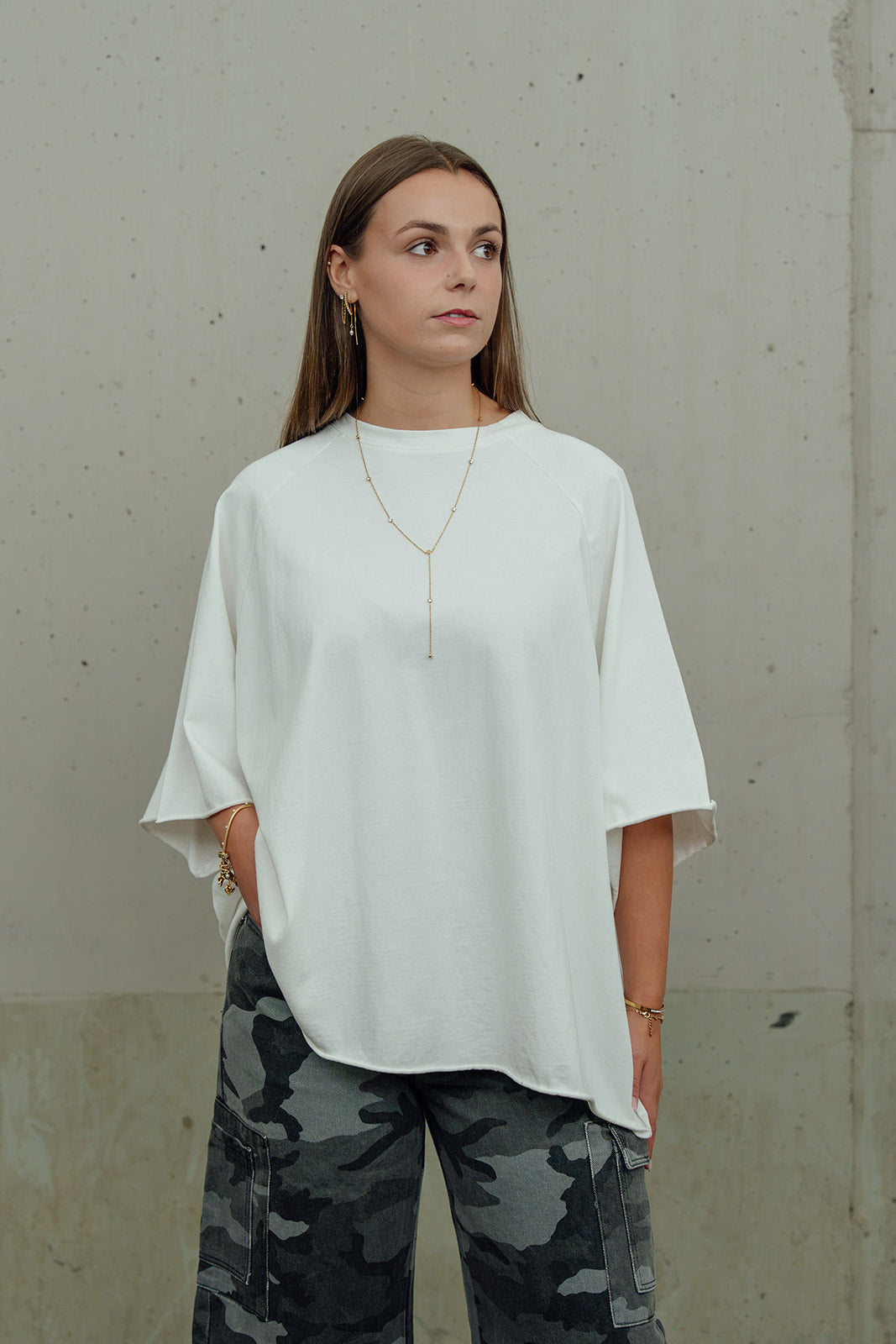 Shirt Oversized - Wit