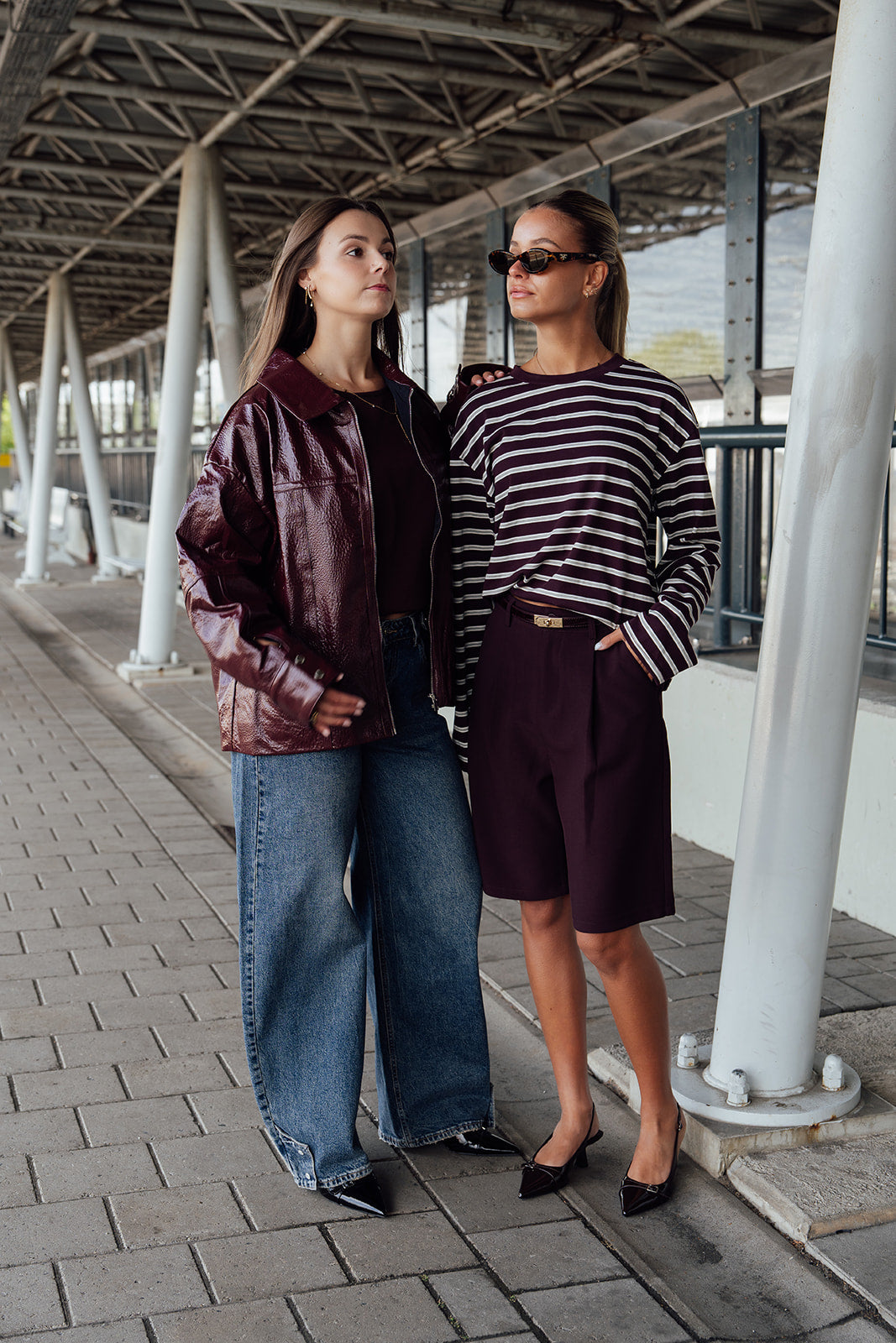 Milan Jacket - Bordeaux