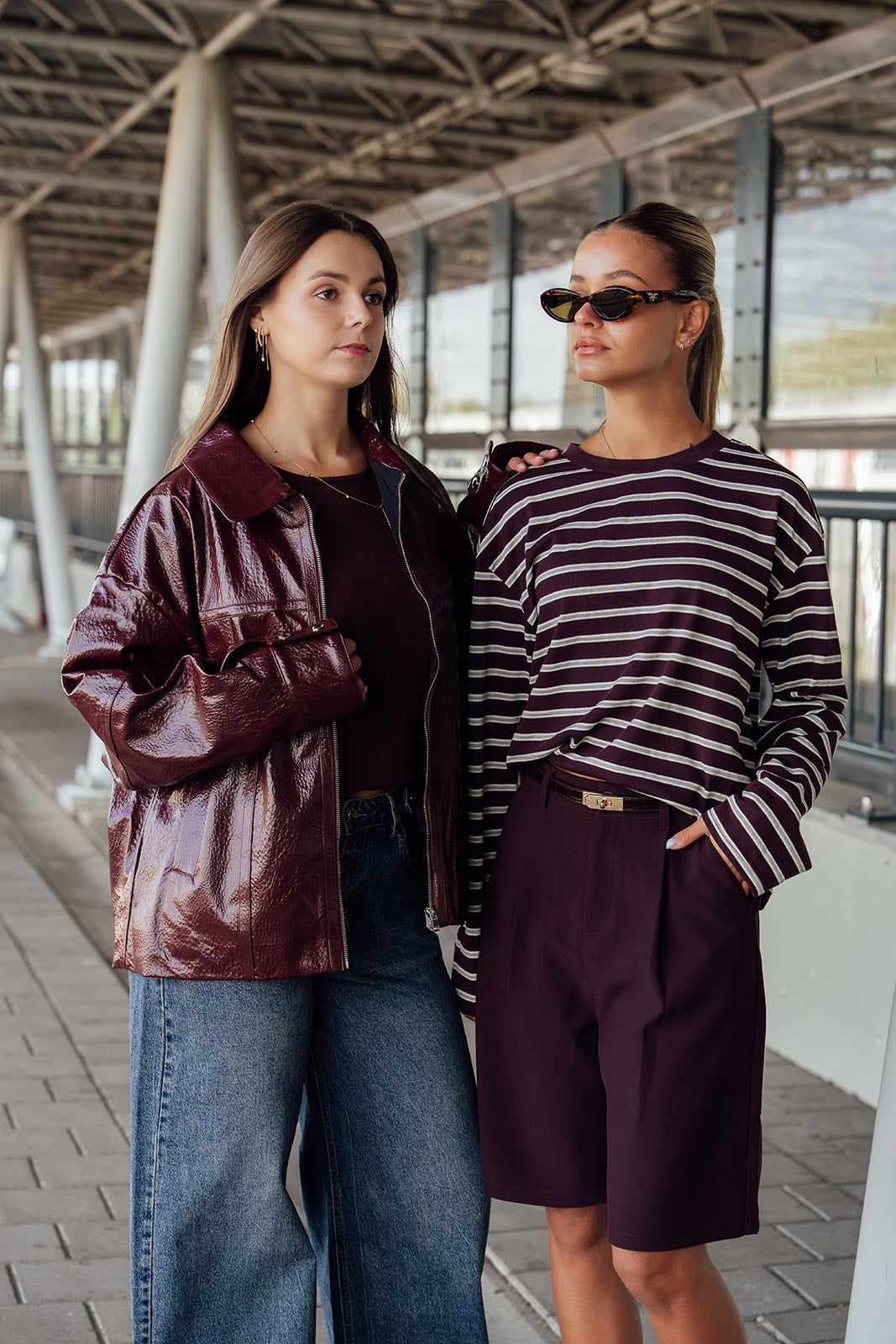 Milan Jacket - Bordeaux