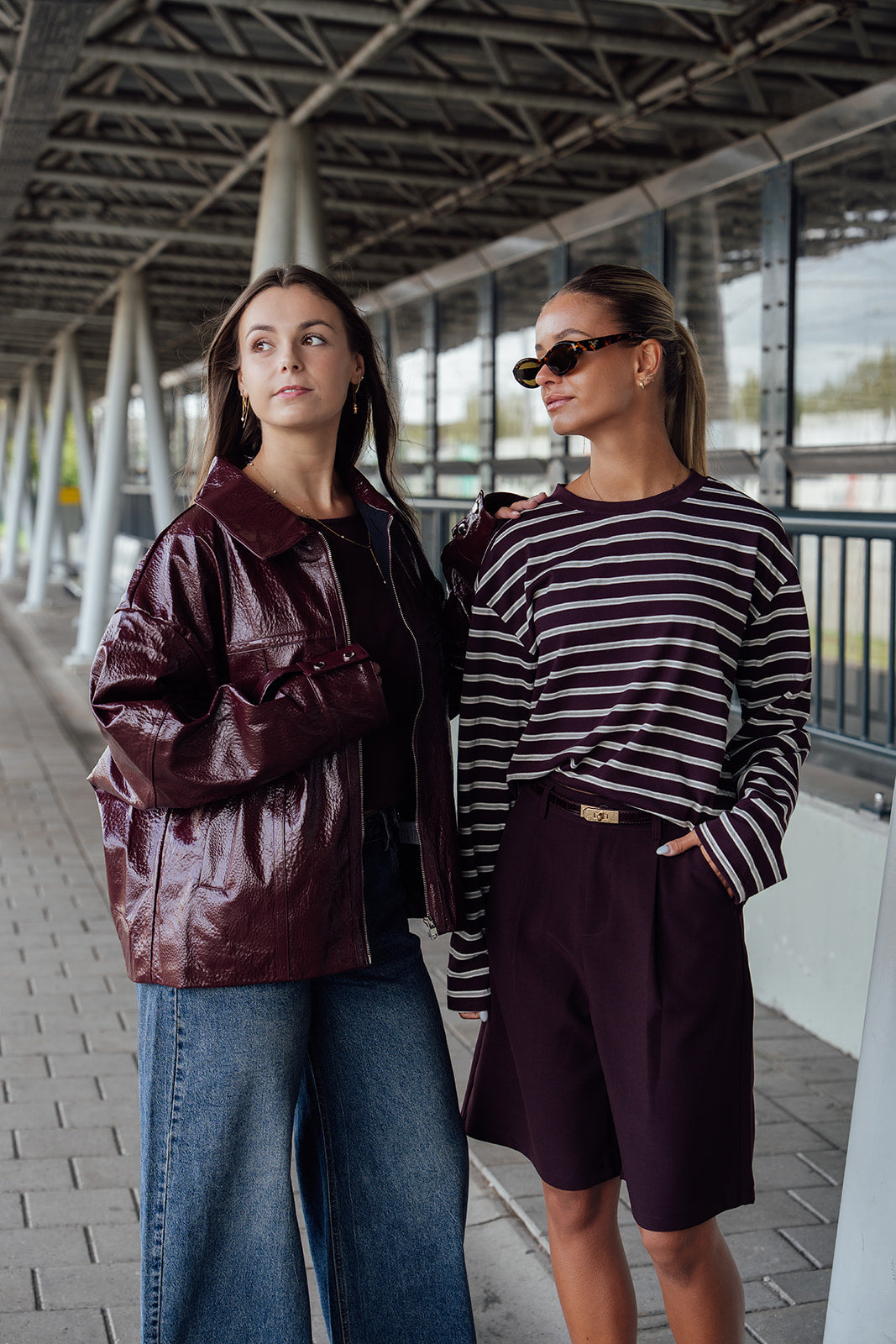 Milan Jacket - Bordeaux