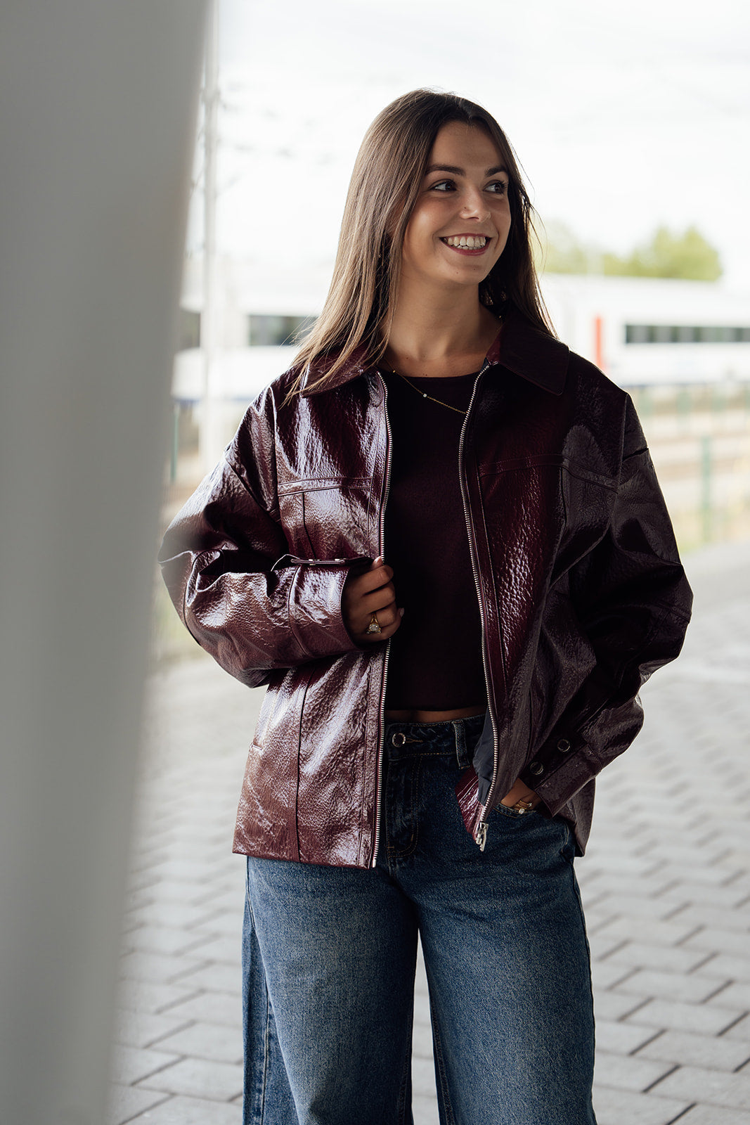 Milan Jacket - Bordeaux