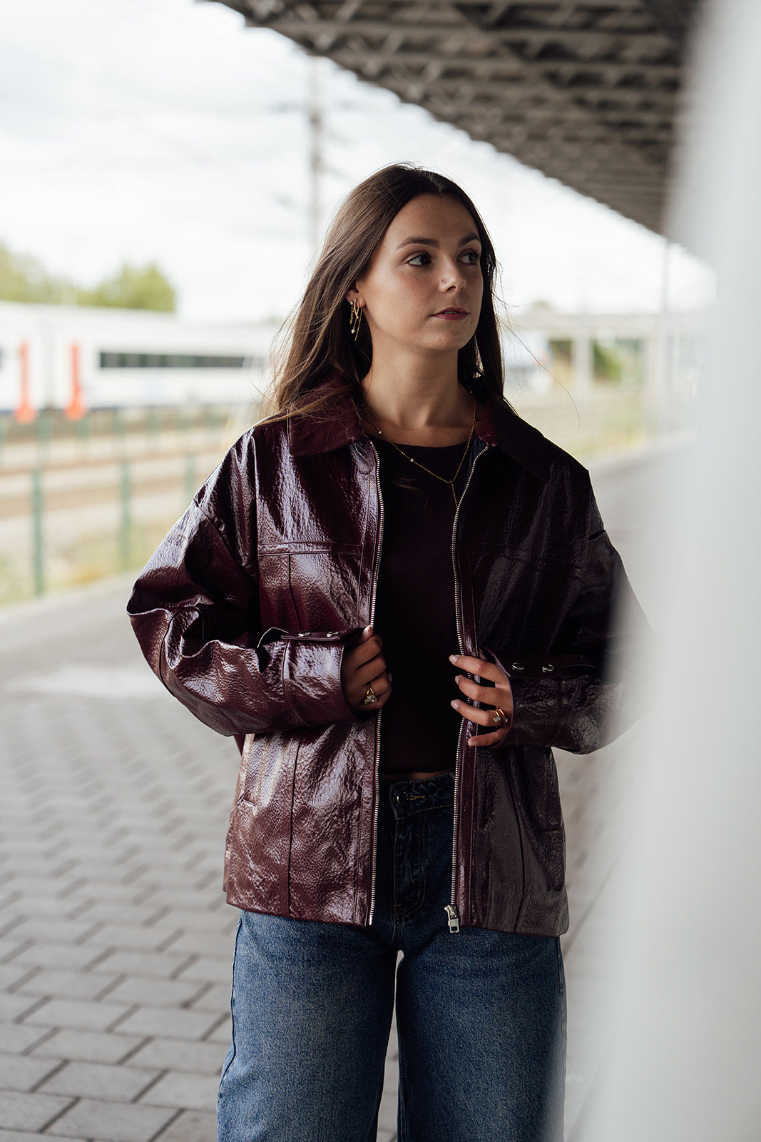 Milan Jacket - Bordeaux