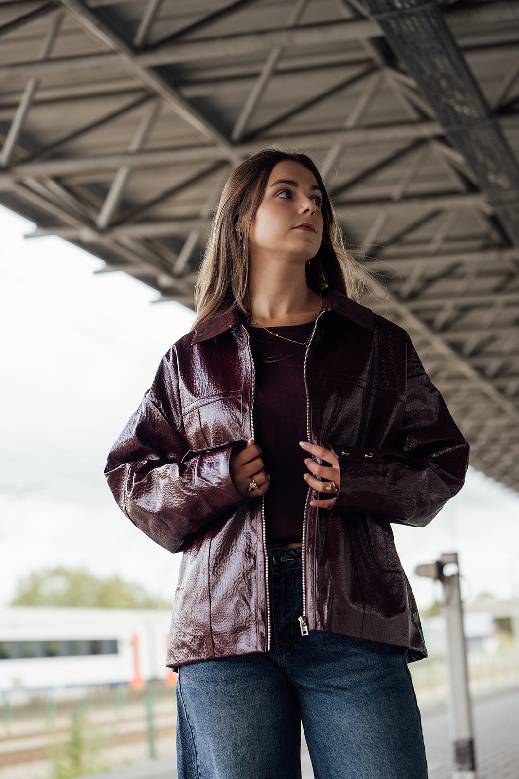 Milan Jacket - Bordeaux