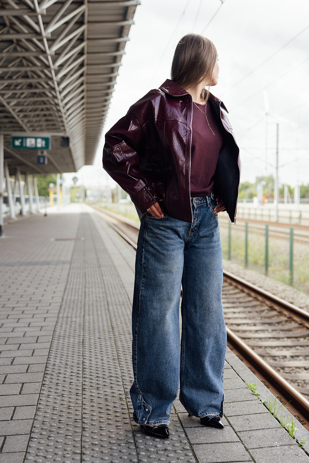 Milan Jacket - Bordeaux