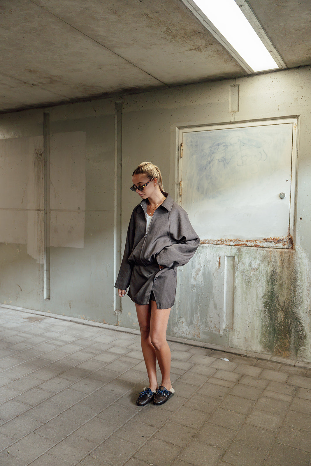 Ava Bomber Jacket - Choco